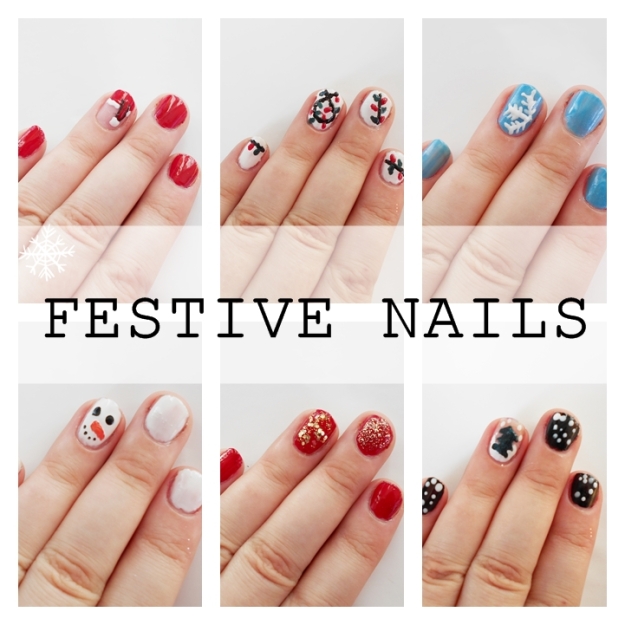 festive christmas nails